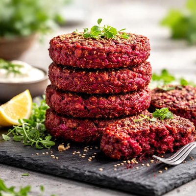 Beetroot patties
