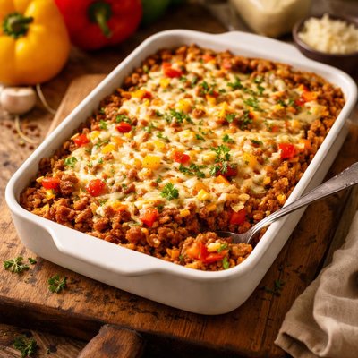 Bell pepper casserole