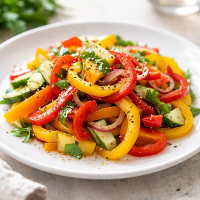 Bell pepper salad