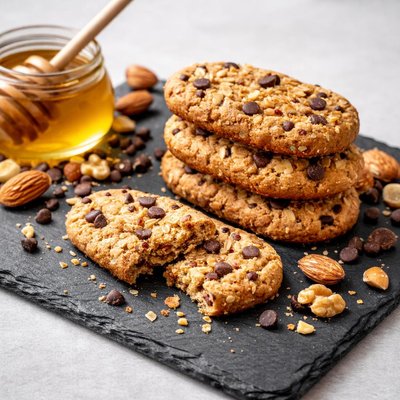 Belvita honey and nut with chocolate chips