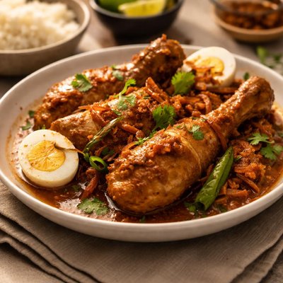 Bengali chicken roast