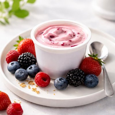 Benna light yogurt with mixed berries