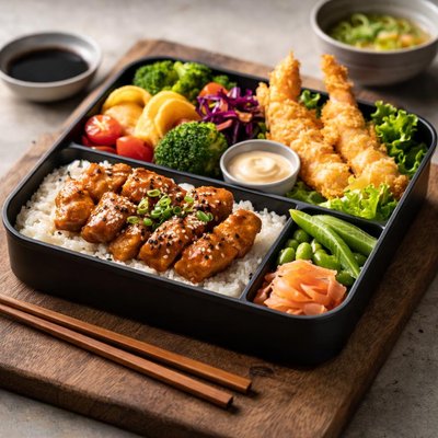 Bento box lunch
