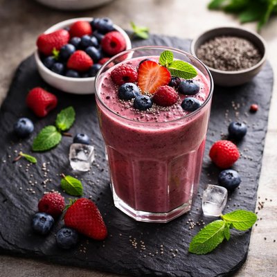Berry bliss smoothie