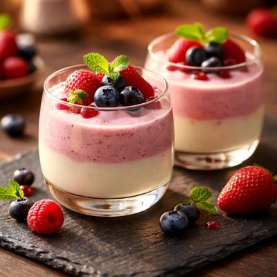 Berry mousse