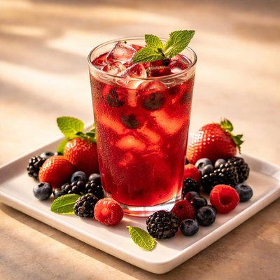 Berry punch juice