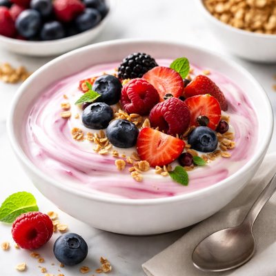 Berry yogurt