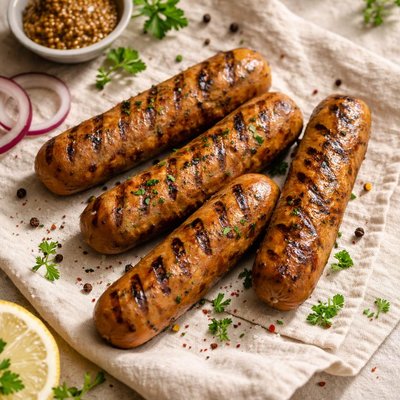 Beyond meat vegan sausage