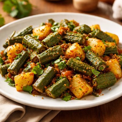 Bhindi aloo ki sabji