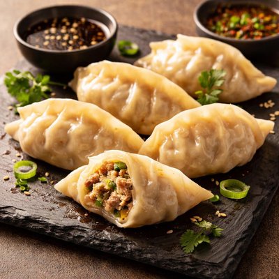Bibigo pork dumplings