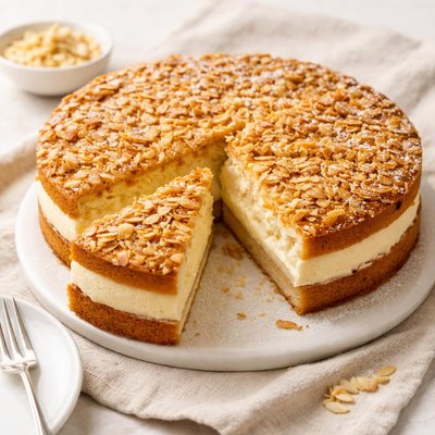 Bienenstich cake