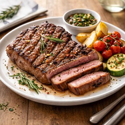 Bife da vazia grelhado