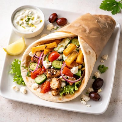 Big bi greek wrap