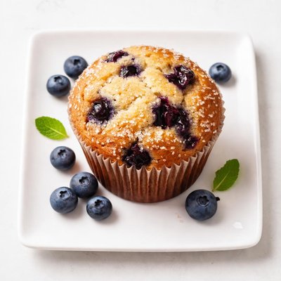 Big blueberry muffin
