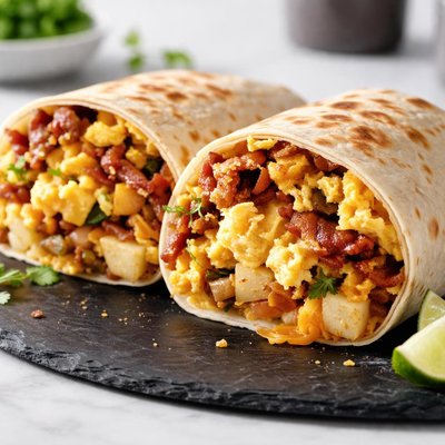 Big breakfast burrito