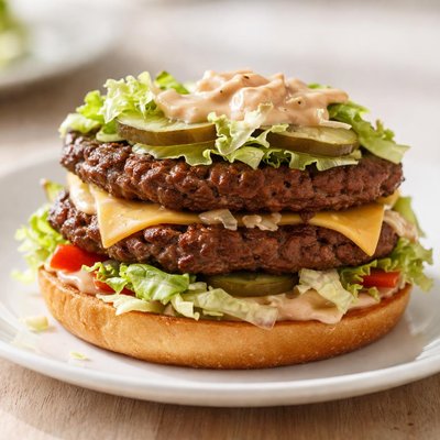 Big mac without top bun