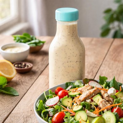 Big salad light dressing