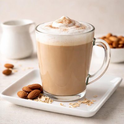 Biggby almond milk latte