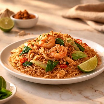 Bihun goreng sepinggan