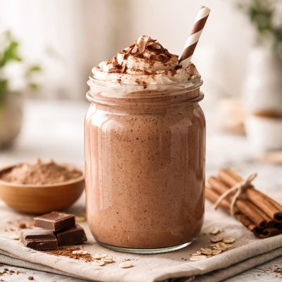 Biotech vegan protein shake chocolate cinammon