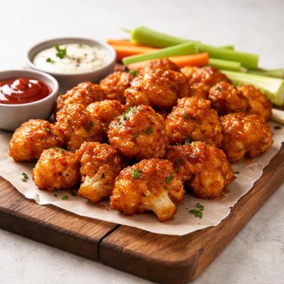 Birds eye cauliflower wings