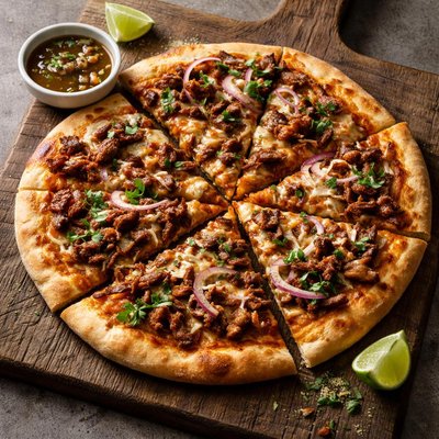 Birria pizza