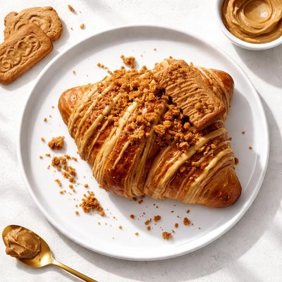 Biscoff croissant