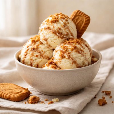 Biscoff icecream