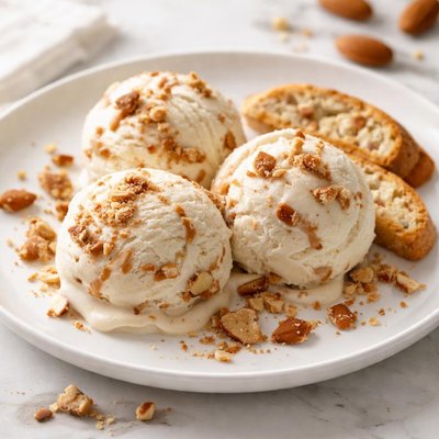 Biscotti ice cream
