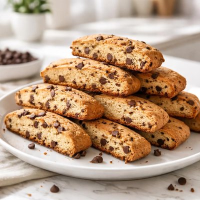 Biscottini con gocce di cioccolato