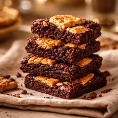 Biscuit brownies cookies