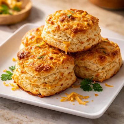 Biscuit with cheese