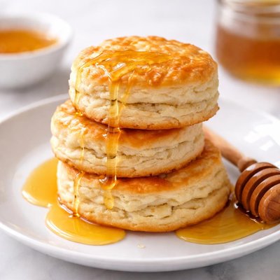 Biscuit with honey