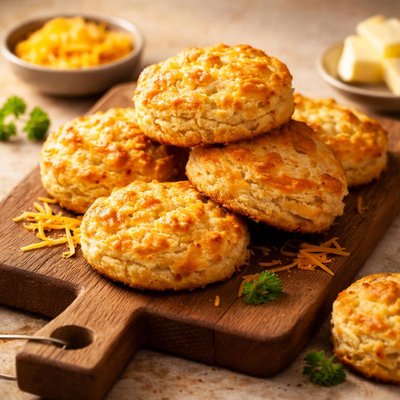Biscuits with cheese