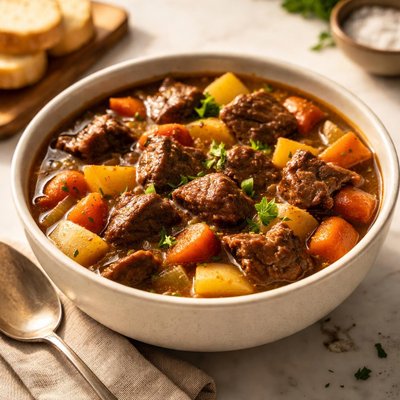 Bison beef stew