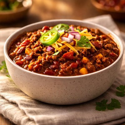 Bison chili