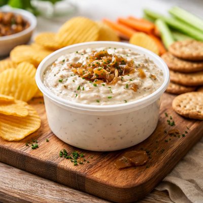 Bison french onion dip