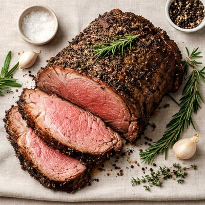 Bison prime rib