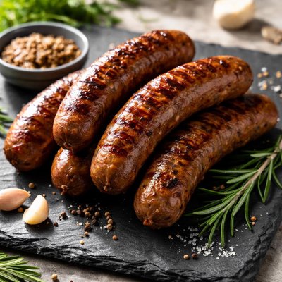 Bison sausage