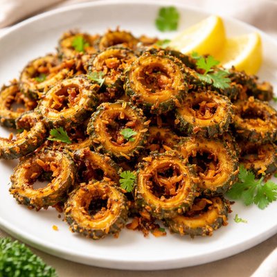 Bitter gourd fry