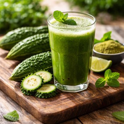 Bitter gourd juice