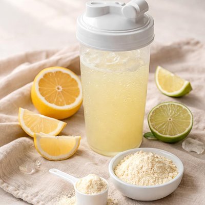 Bitter lemon clear whey protein