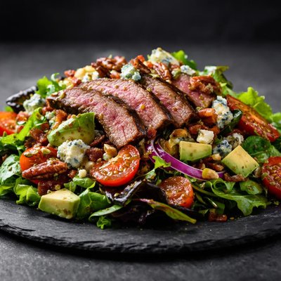 Black and blue salad