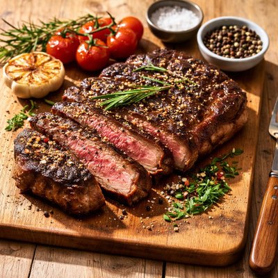 Black angus steak