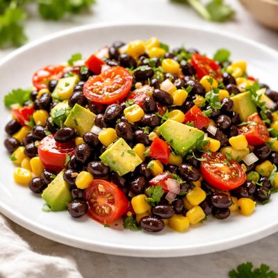 Black bean and corn salad