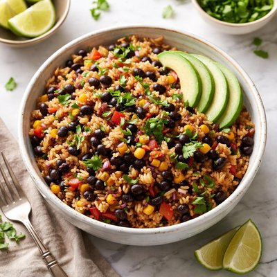 Black bean and rice