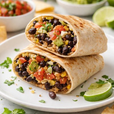 Black bean burrito