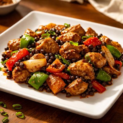 Black bean chicken