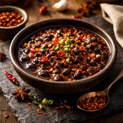 Black bean chili oil