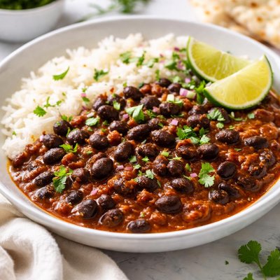 Black bean curry